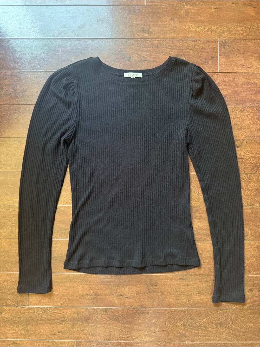 Z Supply Ribbed Long-Sleeve Women's Top